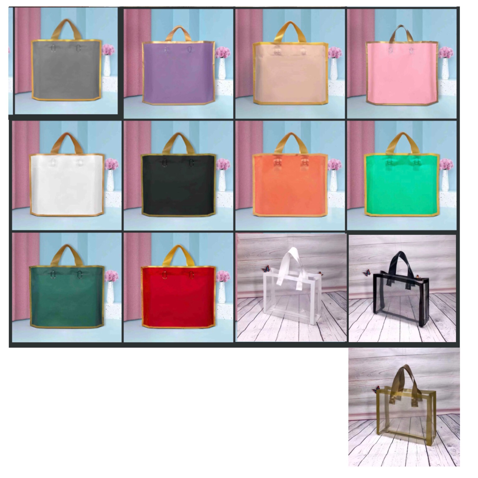 Frosty Shopping Bag