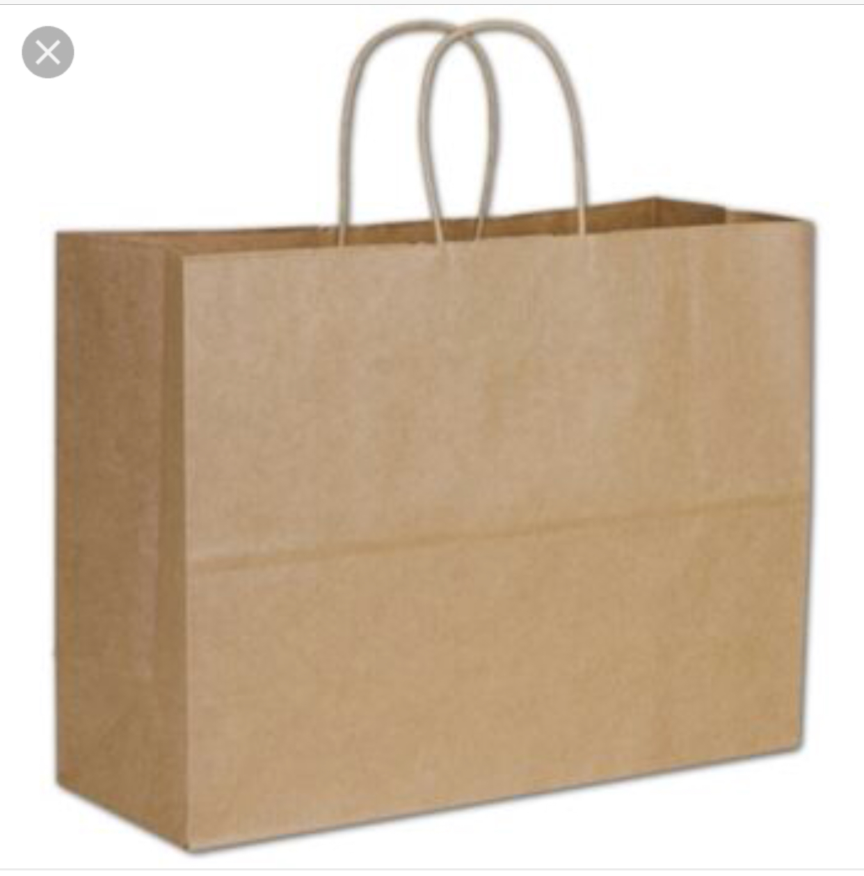 Kraft Paper Shopping Bag
