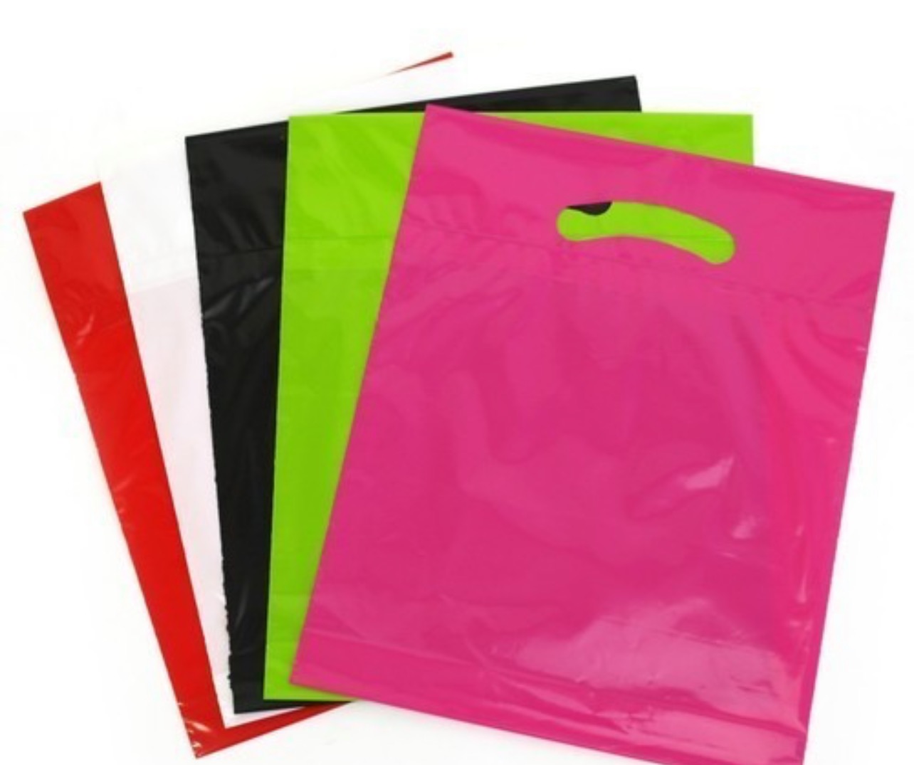 Plastic Die Cut Handle Shopping Bag